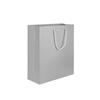 NON-IMPRINTED GRAY Small Paper Bag 6.5 W x 3.25 D x 8" H (100/box) 